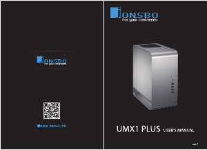 Manual Jonsbo UMX1 PLUS PC Case