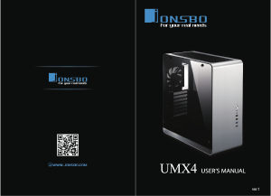 Manual Jonsbo UMX4 PC Case