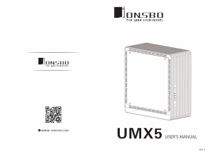 説明書 Jonsbo UMX5 PCケース