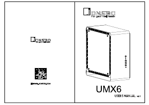 Manual Jonsbo UMX6 PC Case