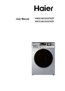 Manual Haier HW65-IM10636TNZP Washing Machine