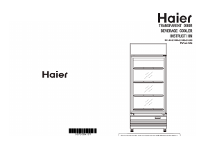 Manual Haier HVC-410G Refrigerator