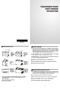 Manual Haier HCF-310FGHC Freezer