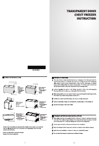Manual Haier HCF-310FGMHC Freezer