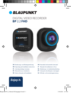 Bruksanvisning Blaupunkt BP 2.2 FHD Actionkamera