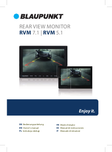 Handleiding Blaupunkt RVM 7.1 LCD monitor
