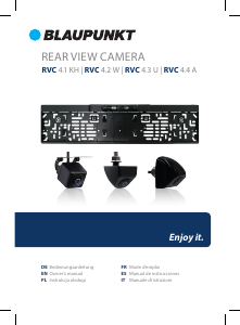 Manuale Blaupunkt RVC 4.2 W Telecamera di retromarcia