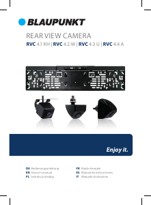 Manuale Blaupunkt RVC 4.3 U Telecamera di retromarcia