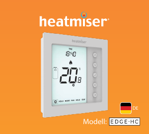 Bedienungsanleitung Heatmiser Edge-HC Thermostat
