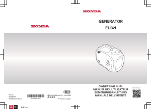 Bedienungsanleitung Honda EU32i Generator