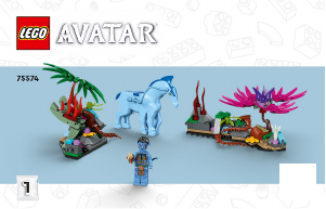 Manual de uso Lego set 75574 Avatar Toruk Makto y Árbol de las Almas