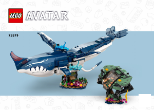 Bruksanvisning Lego set 75579 Avatar Tulkunen Payakan och Crabsuit