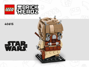 Használati útmutató Lego set 40615 Brickheadz Buckalakó