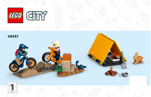 Brugsanvisning Lego set 60387 City Offroad-eventyr