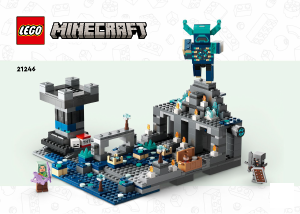 Instrukcja Lego set 21246 Minecraft Bitwa w mrocznej głębi