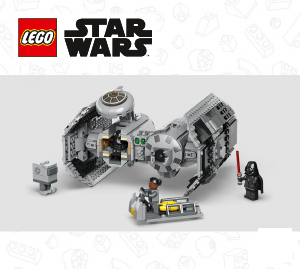 Käyttöohje Lego set 75347 Star Wars TIE-pommikone