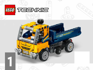 Bruksanvisning Lego set 42147 Technic Dumper