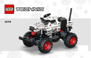 Kasutusjuhend Lego set 42150 Technic Monster Jam Monster Mutt – dalmaatsia koer