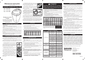 Manual Suggar LE1301BR Washing Machine