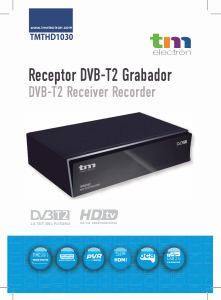 Manual de uso TM Electron TMTHD1030 Receptor digital