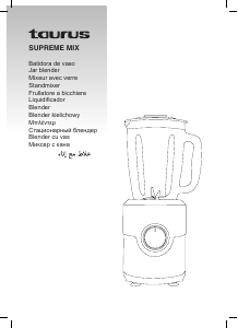 Manual Taurus Supreme Mix Blender