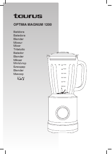 Руководство Taurus Optima Magnum 1200 Блендер