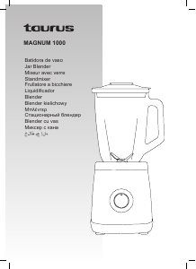 Εγχειρίδιο Taurus Magnum 1000 Μπλέντερ