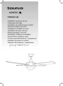 Manuale Taurus Fresko 4B Ventilatore da soffitto