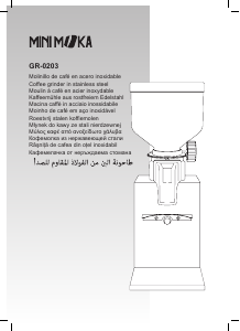 Manual Taurus GR-0203 Mini Moka Moinho de café