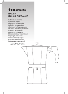 Bedienungsanleitung Taurus Italica Kaffeemaschine