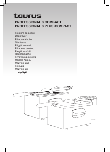 Manual de uso Taurus Professional 3 Compact Freidora