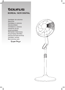 Εγχειρίδιο Taurus Boreal 16CR Digital Ανεμιστήρας
