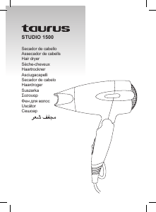 Manuale Taurus Studio 1500 Asciugacapelli