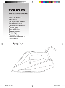 Manual de uso Taurus Jade 2200 Ceramic Plancha