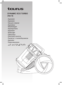 Εγχειρίδιο Taurus Dynamic Eco Turbo (Ver II) Ηλεκτρική σκούπα