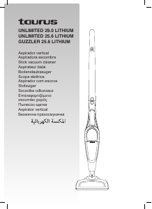Manual Taurus Guzzler 25.6 Lithium Vacuum Cleaner