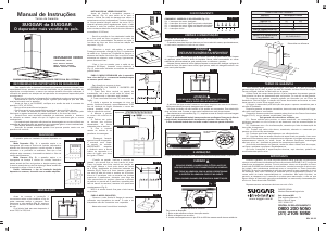 Manual Suggar DPV92BR Exaustor