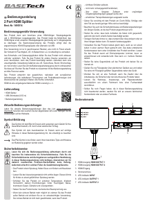 Mode d’emploi Basetech 1490514 Commutateur HDMI