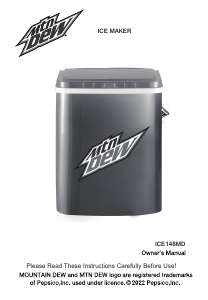 Manual Curtis ICE148MD Mountain Dew Ice Cube Maker