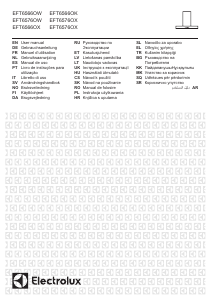 Manual de uso Electrolux EFT6566OK Campana extractora