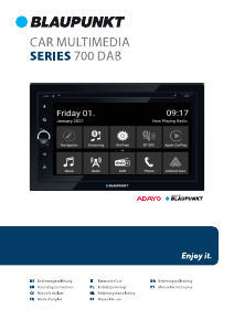 Instrukcja Blaupunkt Copenhagen 700 DAB Radio samochodowe