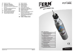 Manuale FERM FCT-360LK Smerigliatrice assiale