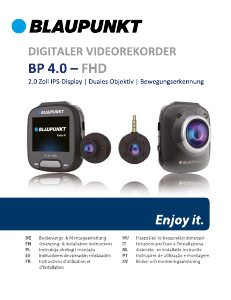 Handleiding Blaupunkt BP 4.0 FHD Actiecamera