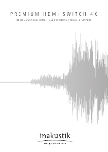 Bedienungsanleitung Inakustik Premium HDMI-Umschalter