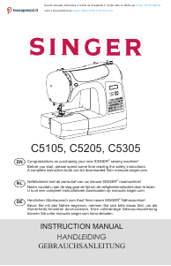 Manual Singer C5205 Sewing Machine
