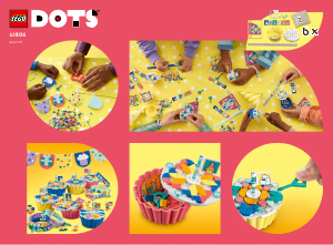 Mode d’emploi Lego set 41806 DOTS Le kit de fête ultime