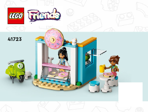 Handleiding Lego set 41723 Friends Donutwinkel