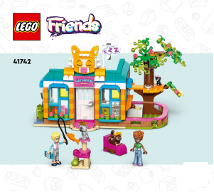Manuale Lego set 41742 Friends L'hotel dei gatti
