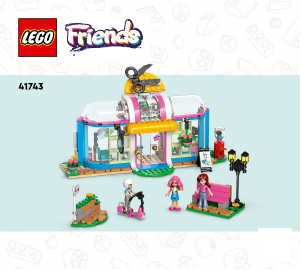 Instrukcja Lego set 41743 Friends Salon fryzjerski