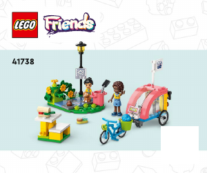 Bruksanvisning Lego set 41738 Friends Hundräddningscykel